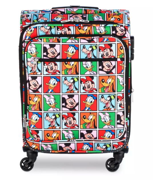 Disney Parks Walt Disney World Mickey Friends Comic Small Luggage Ne I Love Characters