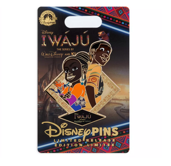 Disney Animation Studios and Kugali's Iwájú Tola and Kole Limited Pin New Card