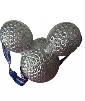 Disney Parks EPCOT Spaceship Earth Mickey Balloon Light-up Popcorn Bucket New