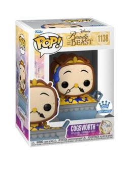 Funko POP! Disney Cogsworth in Cobbler Pan Beauty and the Beast 30th Anniversary