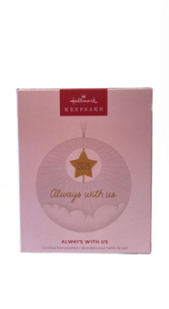 Hallmark 2025 Keepsake Always with Us Christmas Ornament New with Box