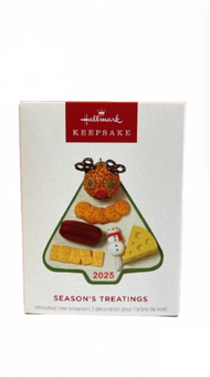 Hallmark 2025 Keepsake Season's Treatings Christmas Ornament New with Box