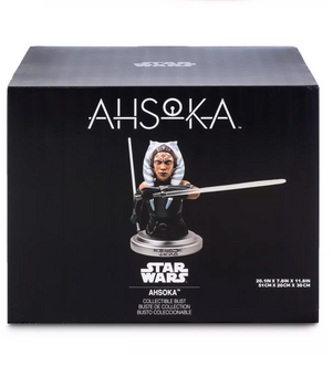 Disney Parks Star Wars Ahsoka Tano Bust Figurine New with Box
