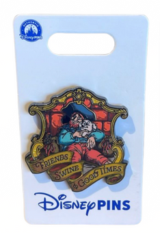 Disney Parks Friends, Swing & Good Times Pirates of Caribbean Pin New With Card