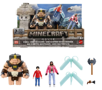 Minecraft A Well-Crafted Escape Figure Pack w 3 Action Figures Toy New With Tag