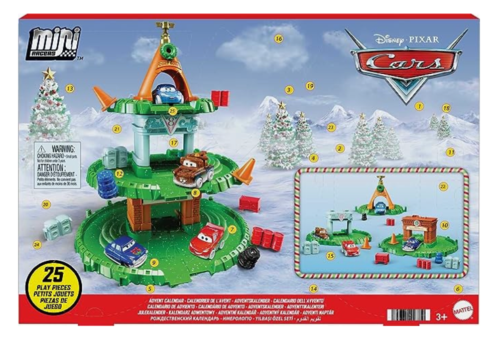 Disney Cars Toys Mini Racers Advent Calendar 25 Surprises New With Bo Disney Cars Toys Mini Racers Advent Calendar 25 Surprises New With Bo
