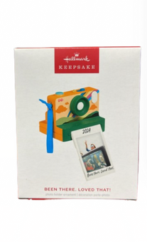 Hallmark 2024 Keepsake Been There Loved That! Photo Frame Christmas Ornament New