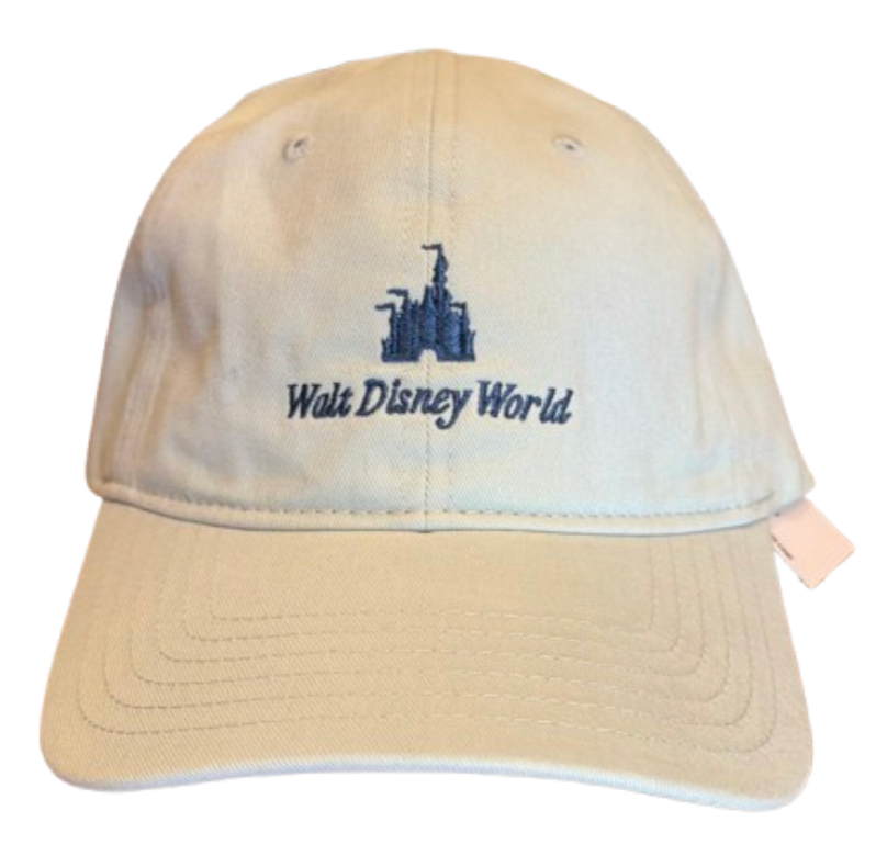 Disney Parks Walt Disney World Castle Tan Baseball Hat Cap  display picture 3