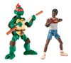 Stranger Things Teenage Mutant Ninja Turtles Action Figure Donnie & Lucas New