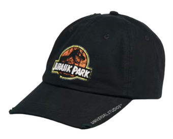Universal Studios Jurassic Park Retro Logo Adult Cap Baseball Hat New With Tag