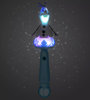 Disney Olaf Musical Light Up Snow Wand Frozen New with Tag