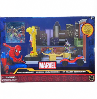 Disney Parks Marvel Swing and Launch Spider-Man Playset New with Box