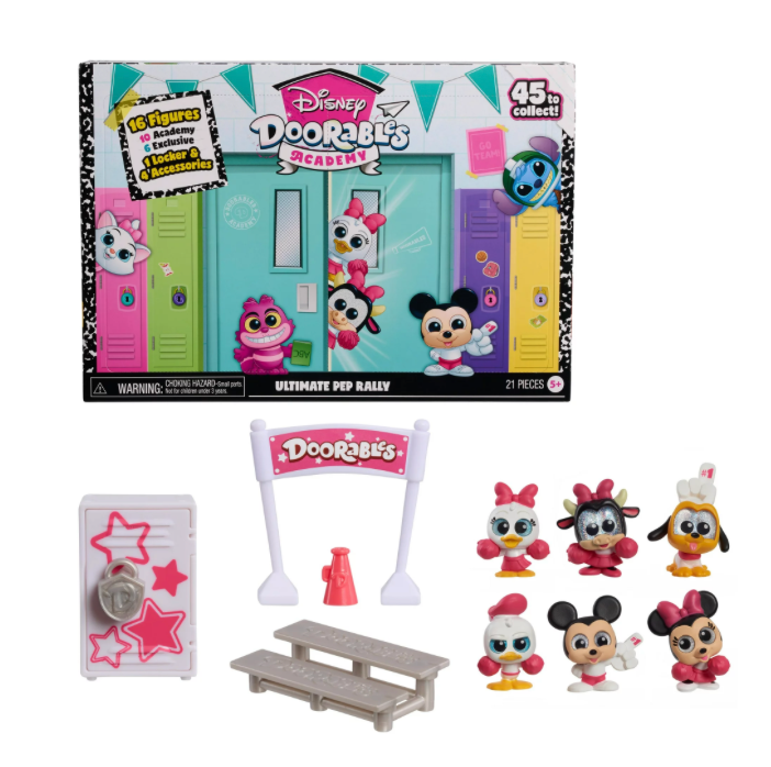 Disney Doorables NEW Ultimate Pep Rally, Collectible Figure Set