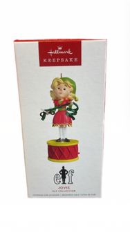 Hallmark 2025 Keepsake Elf Collection Jovie with Light Christmas Ornament New