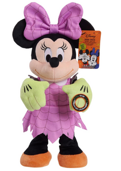 Disney Zombie Minnie Mouse Halloween 13.5-in Plush Dancing Toy New with tag