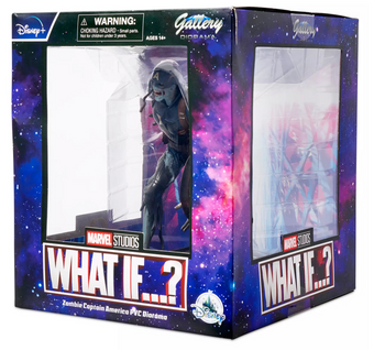 Disney Parks Marvel Studios "What If...? Captain America PVC Gallery Diorama New
