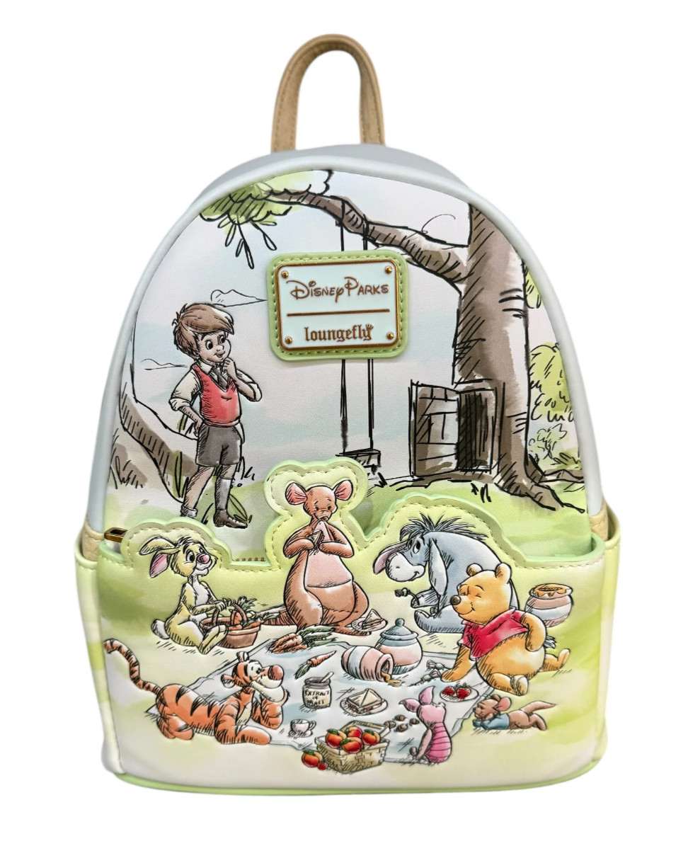 Disney Parks Classic Winnie the Pooh Loungefly Mini Backpack  display picture 1