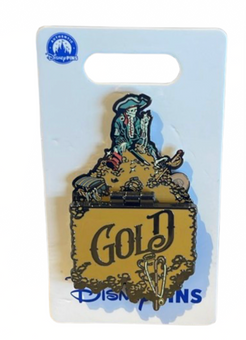 Disney Parks All the Glitters Be Not Gold Pirates of Caribbean Pin New With Card