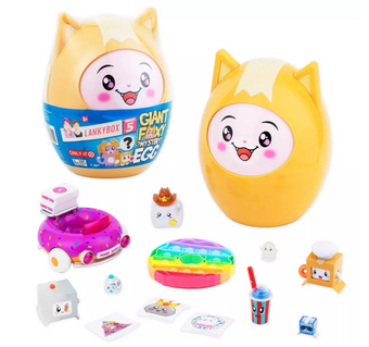 LankyBox Giant Foxy Mystery Egg Set Exclusive New With Box