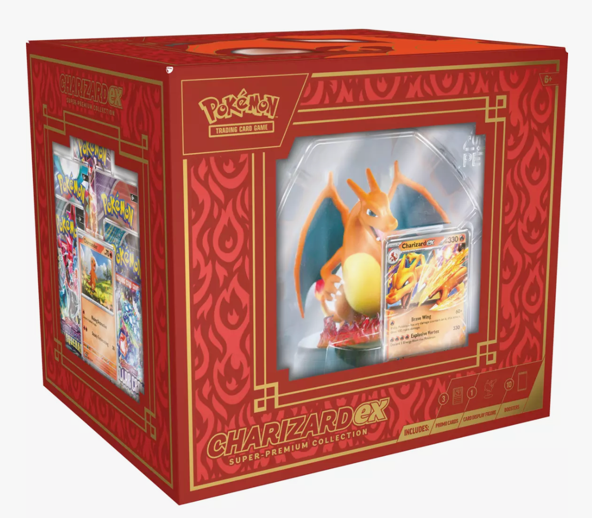 Pokemon Trading Card Game: Charizard ex Super Premium Collection New w  I  Love Characters