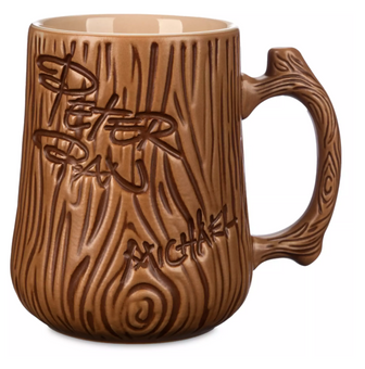 Disney Parks 70th Peter Pan Signatures 15oz Coffee Mug New