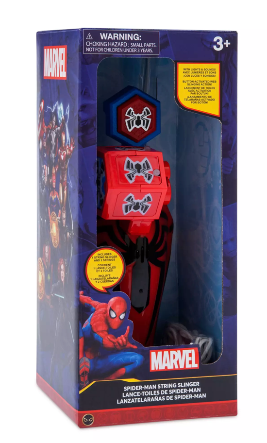 Disney Parks Marvel Spider-Man String Slinger Toy New With Box I Love Characters Disney Parks Marvel Spider-Man String Slinger Toy New With Box I Love Characters