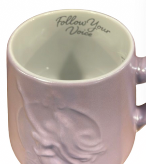 Disney Parks Little Mermaid Ariel Follow Your Voice Coffee Mug New with Tag