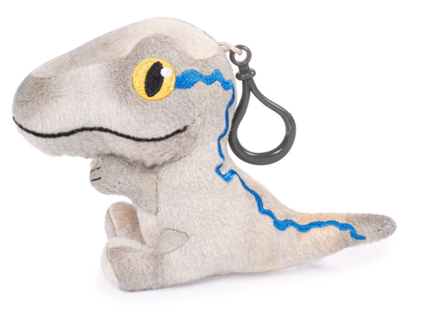 Universal Studios Jurassic World Blue Raptor Plush Bag Clip New