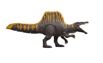 Jurassic World Rebirth Tail Thrasher Spinosaurus Dinosaur Action Figure Sound