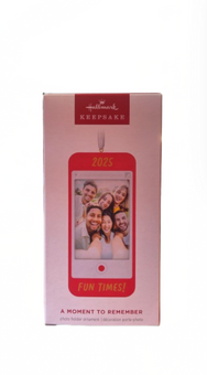 Hallmark 2025 Keepsake A Moment to Remember Photo Frame Christmas Ornament New