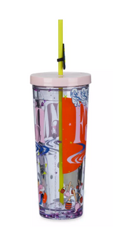 Disney Parks Mickey Fantasia Tumbler With Straw New With Tag