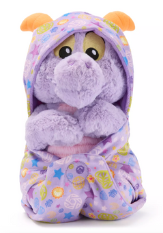 Disney Parks Figment Plush with Blanket Pouch Epcot Babies Small New