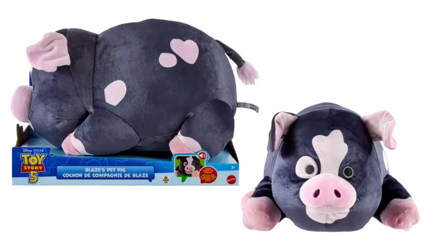 Disney And Pixar Toy Story 5 Blaze's Pet Pig Feature Plush Soft