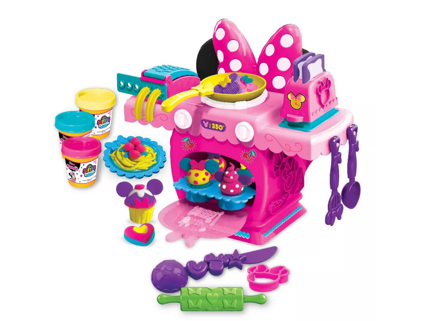 Disney Junior Minnie Mold and Play Kitchen Toy Set New with Box
