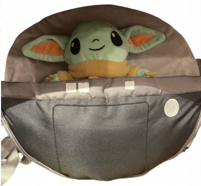 Disney Parks Star Wars Mandalorian Yoda The Child Plush Pillow New with Tag