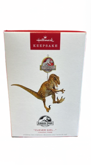 Hallmark Keepsake 2025 Jurassic Park Clever Girl... Christmas Ornament New w Box