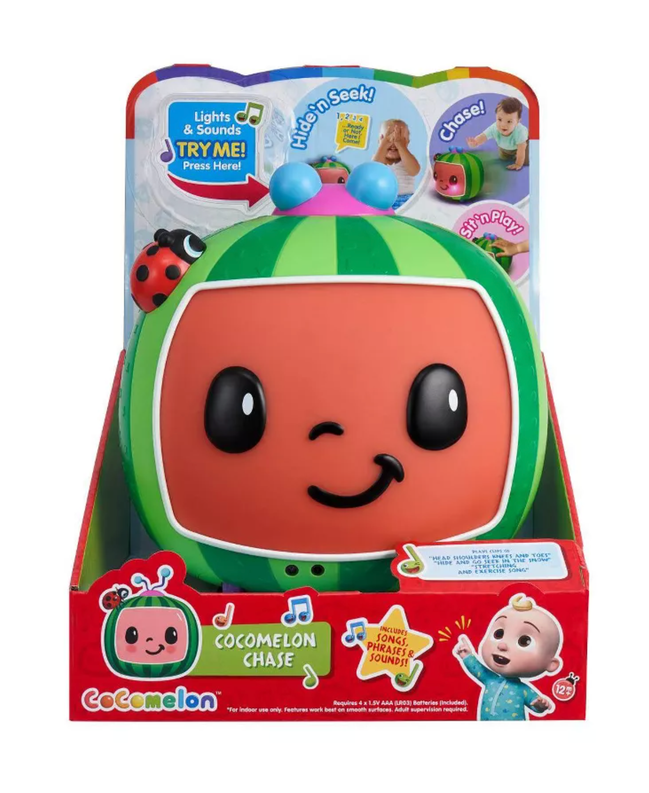 CoComelon Chase with Lights and SoundsToy New with Box – I Love