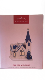 Hallmark 2025 Keepsake All Are Welcome Christmas Ornament New with Box