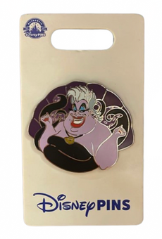 Disney Parks Ursula Little Mermaid Pin New with Card