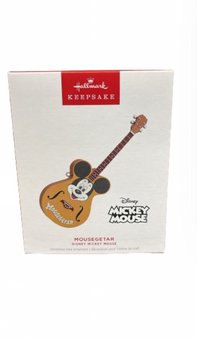 Hallmark 2024 Keepsake Disney Mickey Mousegetar Musical Ornament Ornament New