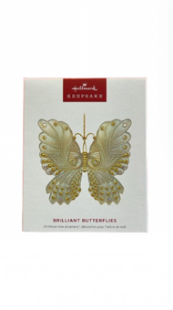 Hallmark 2025 Keepsake Brilliant Butterflies Christmas Ornament New with Box