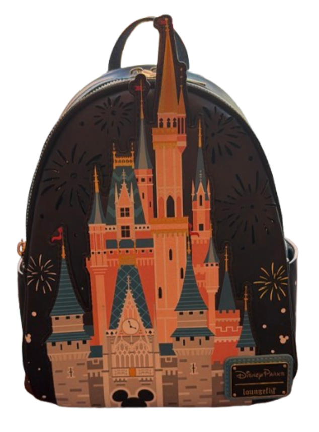 Disney Cinderella Castle Light Up Loungefly Mini Backpack Walt Disney – I Love Characters