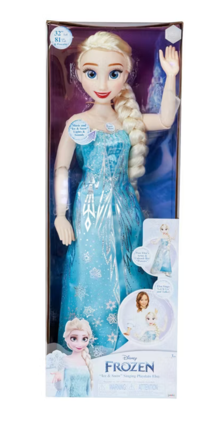 Disney Frozen Classic Ice Powers and Music Playdate Elsa Doll Toy