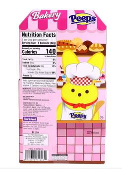 Peeps Plush Baker Easter Gift Set - 1.5oz Easter New With Tag