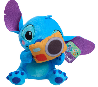 Disney Stitch That's So Stitch with camera Plush Toy New with Tag