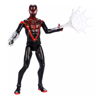 Disney Parks Marvel Miles Morales Spider-Man Talking Action Figure Power Icons