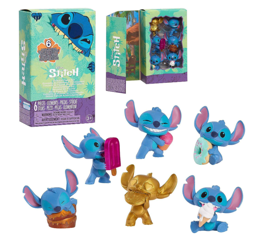Disney Lilo & Stitch Feed Me Stitch Series Mini Figure 6-Pack New with – I  Love Characters