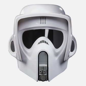 Disney Parks STAR WARS: THE BLACK SERIES SCOUT TROOPER ELECTRONIC HELMET New Box