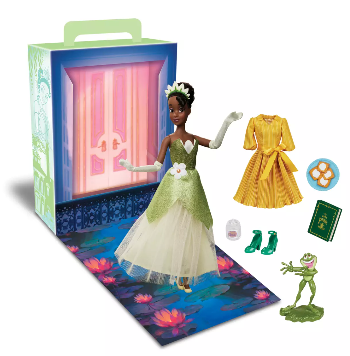 Disney Story Doll with Accessories and Activity Tiana New with Box – I Love  Characters
