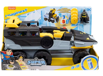 Imaginext DC Comics Armor Up Transforming Vehicle Toy New With Box